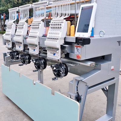 Yonthin Automatic 4 Head Embroidery Machine Easy To Operate 12/15 Needle Small Computer Automatic Computerized Embroidery