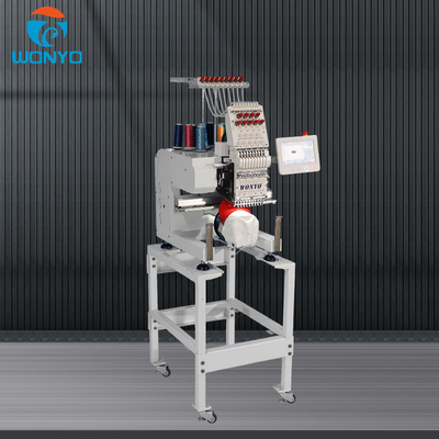 Hotels choose flat master hat T-shirt computer embroidery machine price of beginners