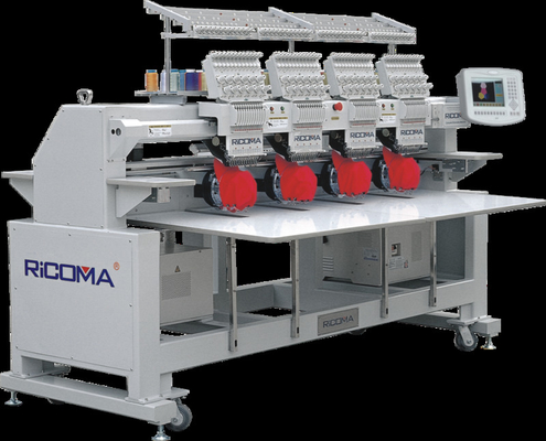 RiCOMA 12 Multihoofd Geautomatiseerde het Borduurwerkmachine van de Naald Industriële Hoge snelheid