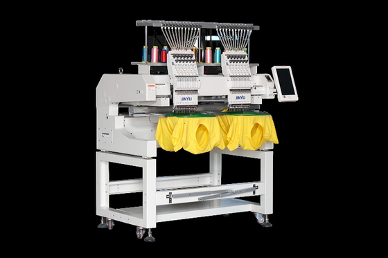 Het Borduurwerkmachine 2 van JINYU 1202C GLB Hoofd Geautomatiseerd CHINA