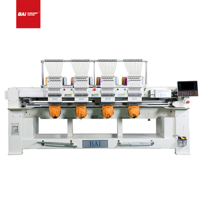 Hoge snelheid 4 van de de hoeden de commerciële computer van de hoofdent-shirt prijs van de het borduurwerkmachine