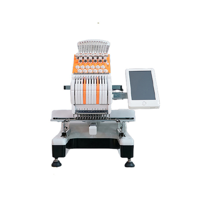 Factory 1 Year Warranty Single Head Computer Embroidery Machines Sale Embroidery Hat High Speed ​​T-shirt Flat Embroidery Machine