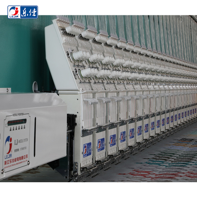 Garment Shops 68 Heads Digital Automated Embroidery Sewing Machines For Sale