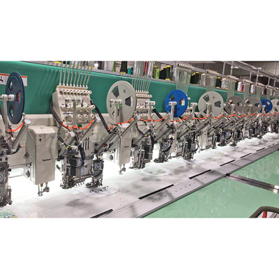 Enige Hoofd Geautomatiseerde Borduurwerkmachine Enige Hoofd Automatische het Maken Machines